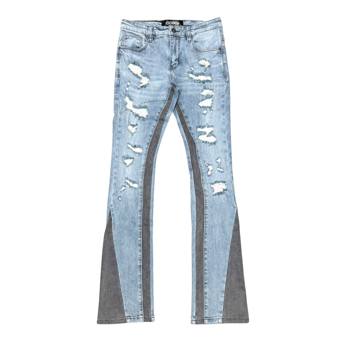 Vicious Stacked Jeans (009)
