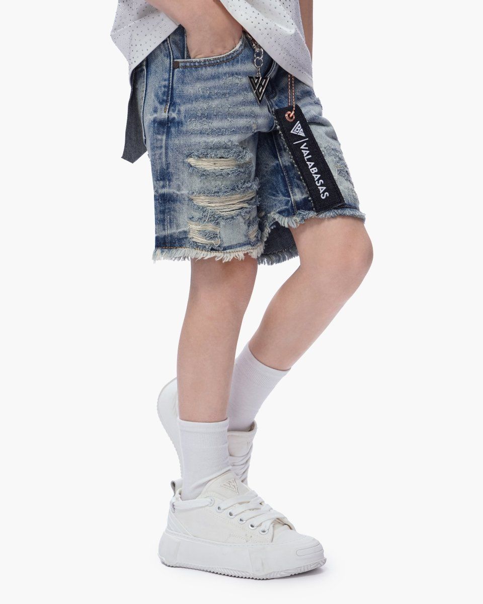 Kid's Valabasas Denim Shorts
