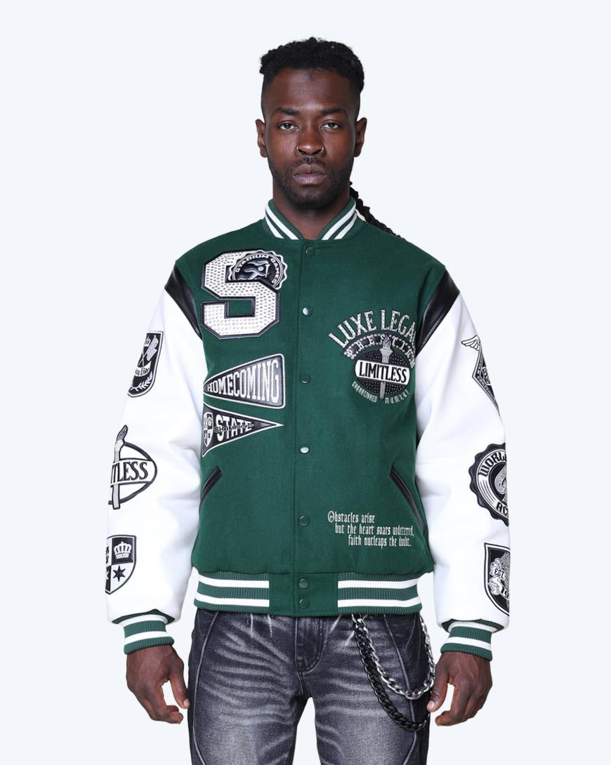 Smoke Rise Varsity Jacket