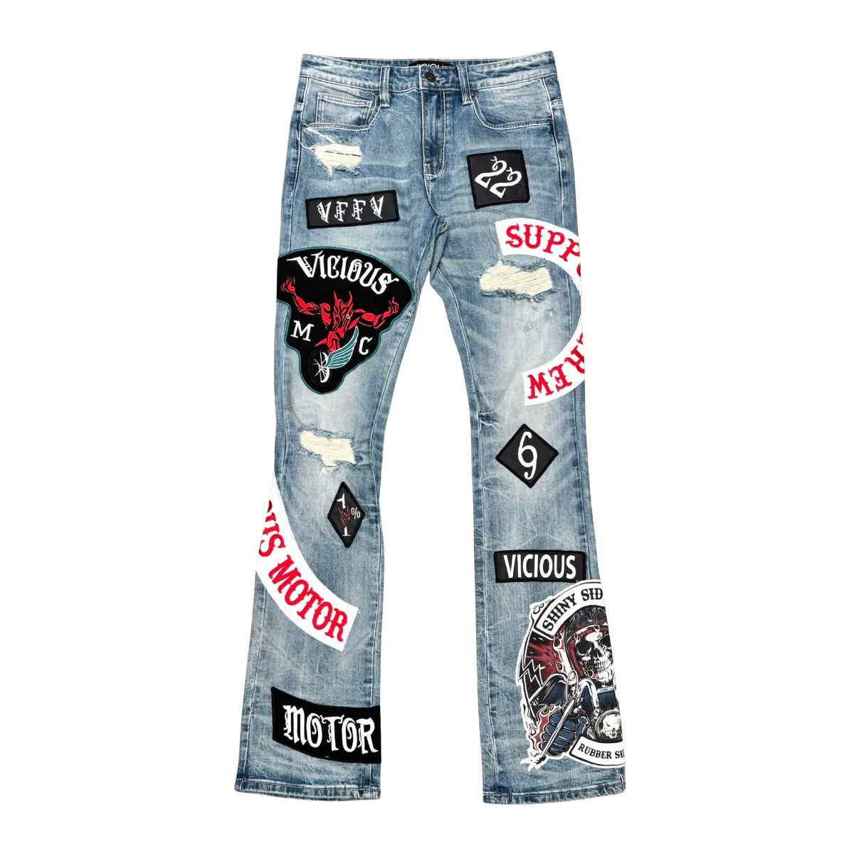Vicious Stacked Jeans (215)