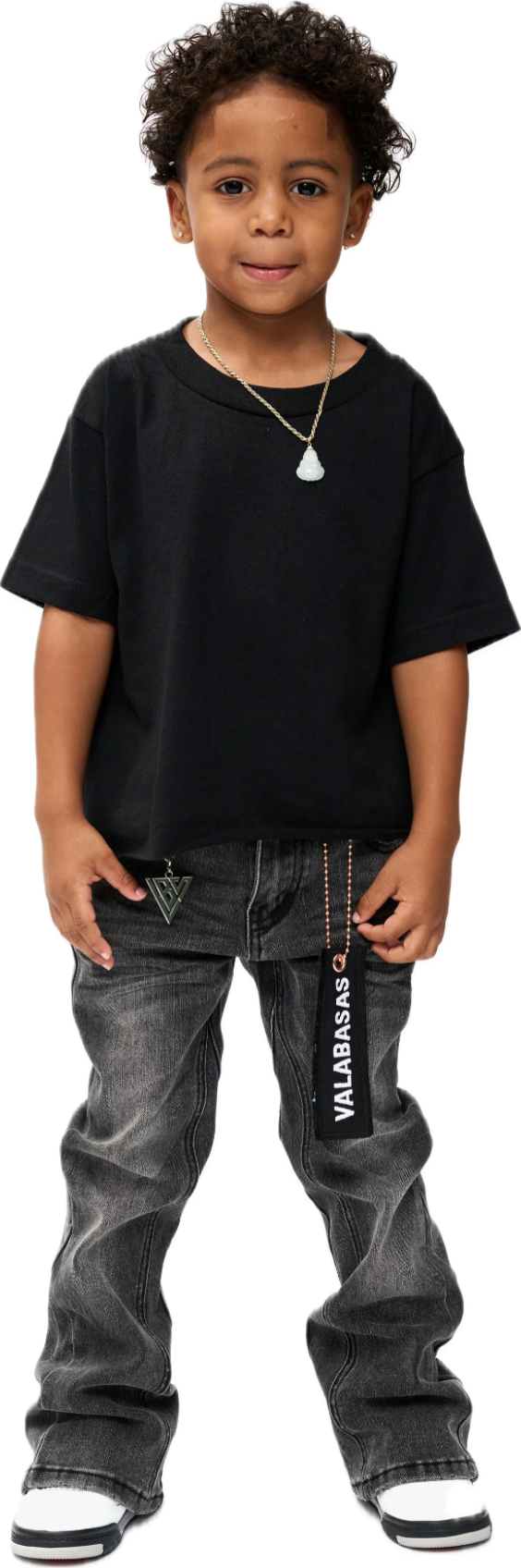 Kids Valabasas Stacked Jeans