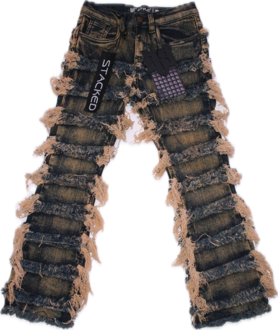 Stylo Stacked Kids Jeans