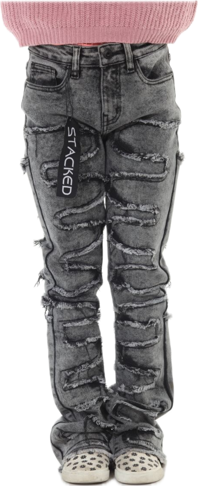 Stylo Stacked Kids Jeans