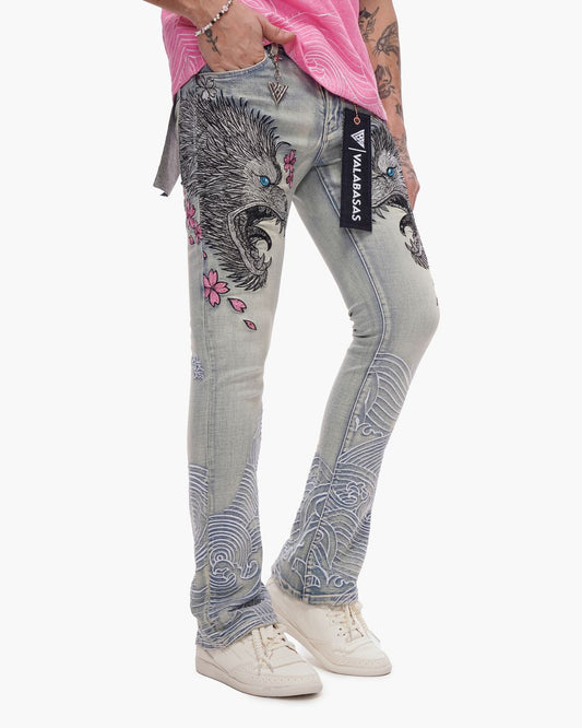 Valabasas Stacked Jeans (127)