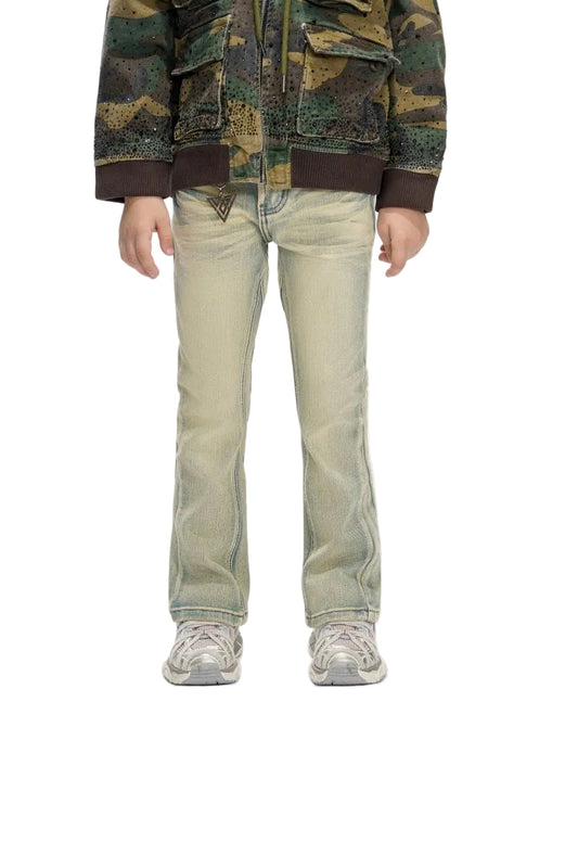 Kids Valabasas Stacked Jeans