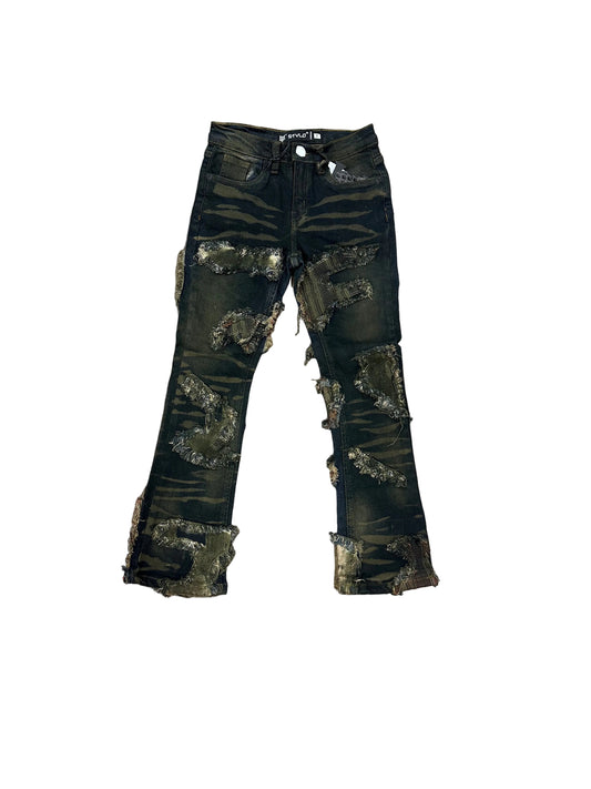 Kids Stylo Stacked Jeans