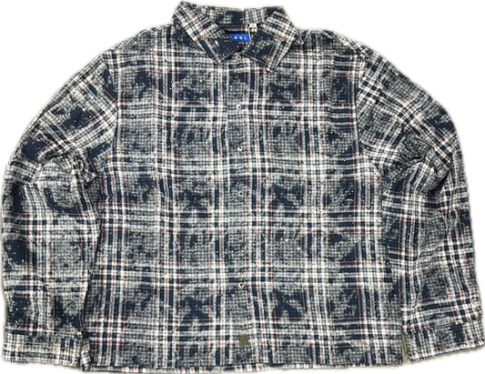 Rebel Minds Diamond  Button Down Shirt