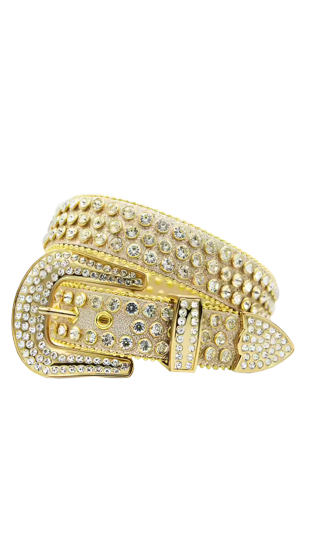DNA Rhinestone Belt