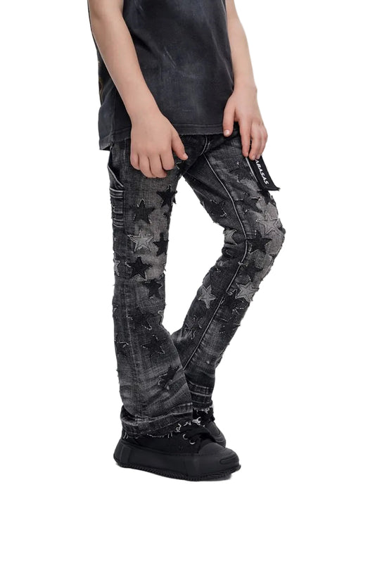 Kids Valabasas Stacked Jeans