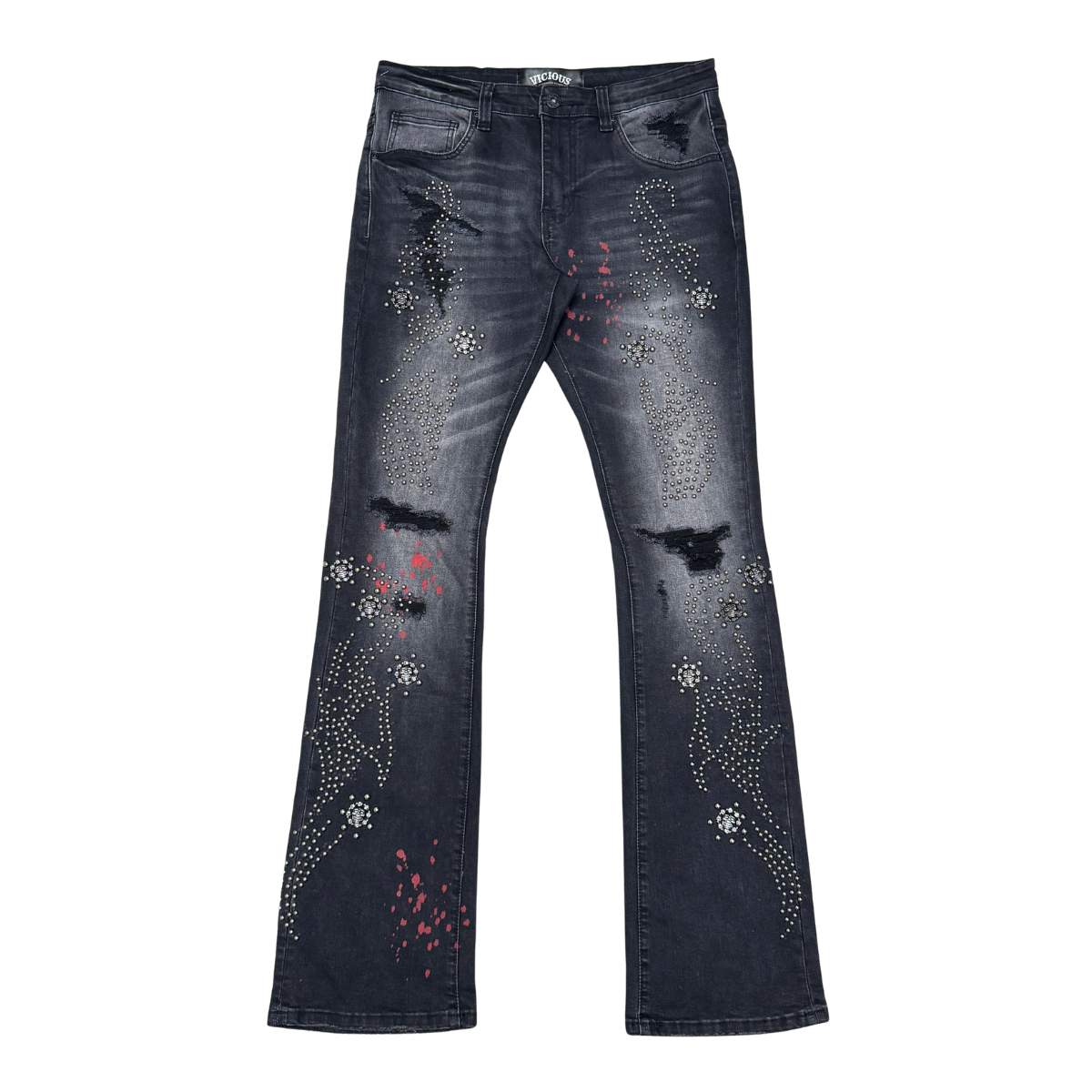 Vicious Stacked Jeans (042)