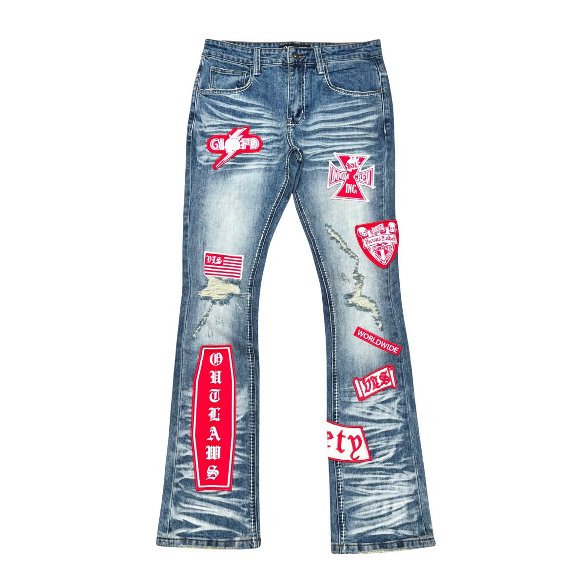 Vicious Stacked Jeans (219)