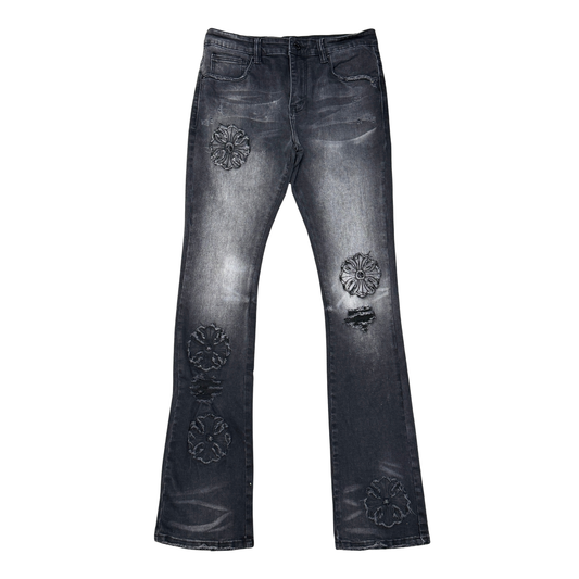Vicious Stacked Jeans (098)