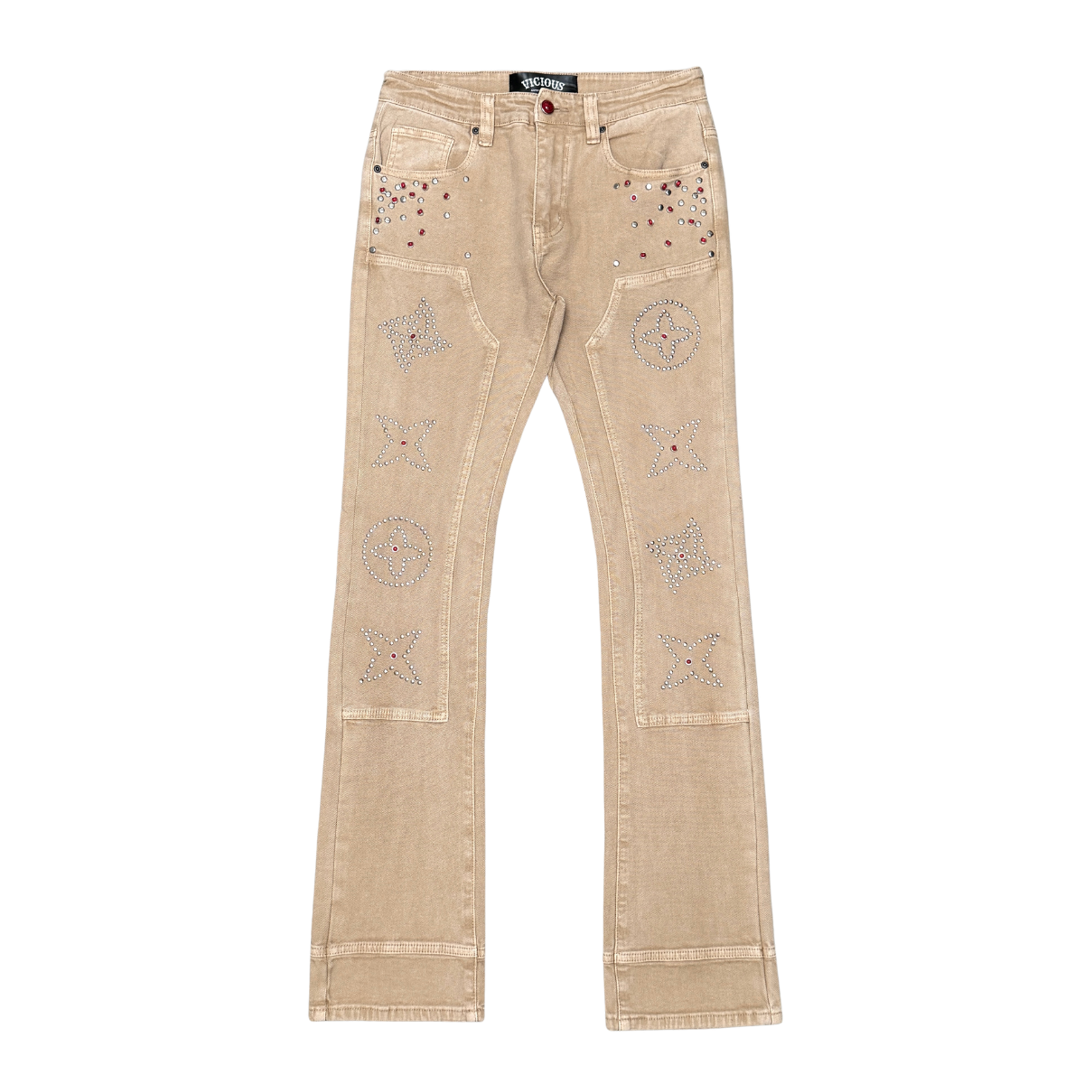 Vicious Stacked Jeans (091)