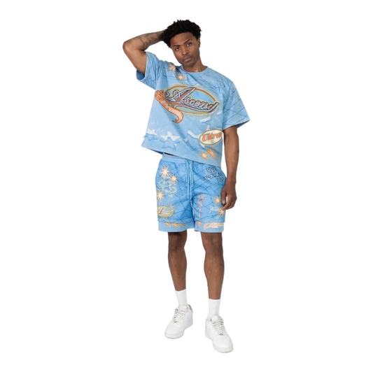 Smoke Rise Short Set