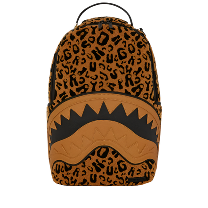 Sprayground Cheetah Chenille DLXSV Backpack