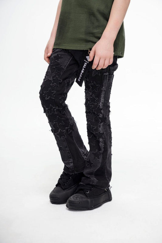 Kids Valabasas Stacked Jeans