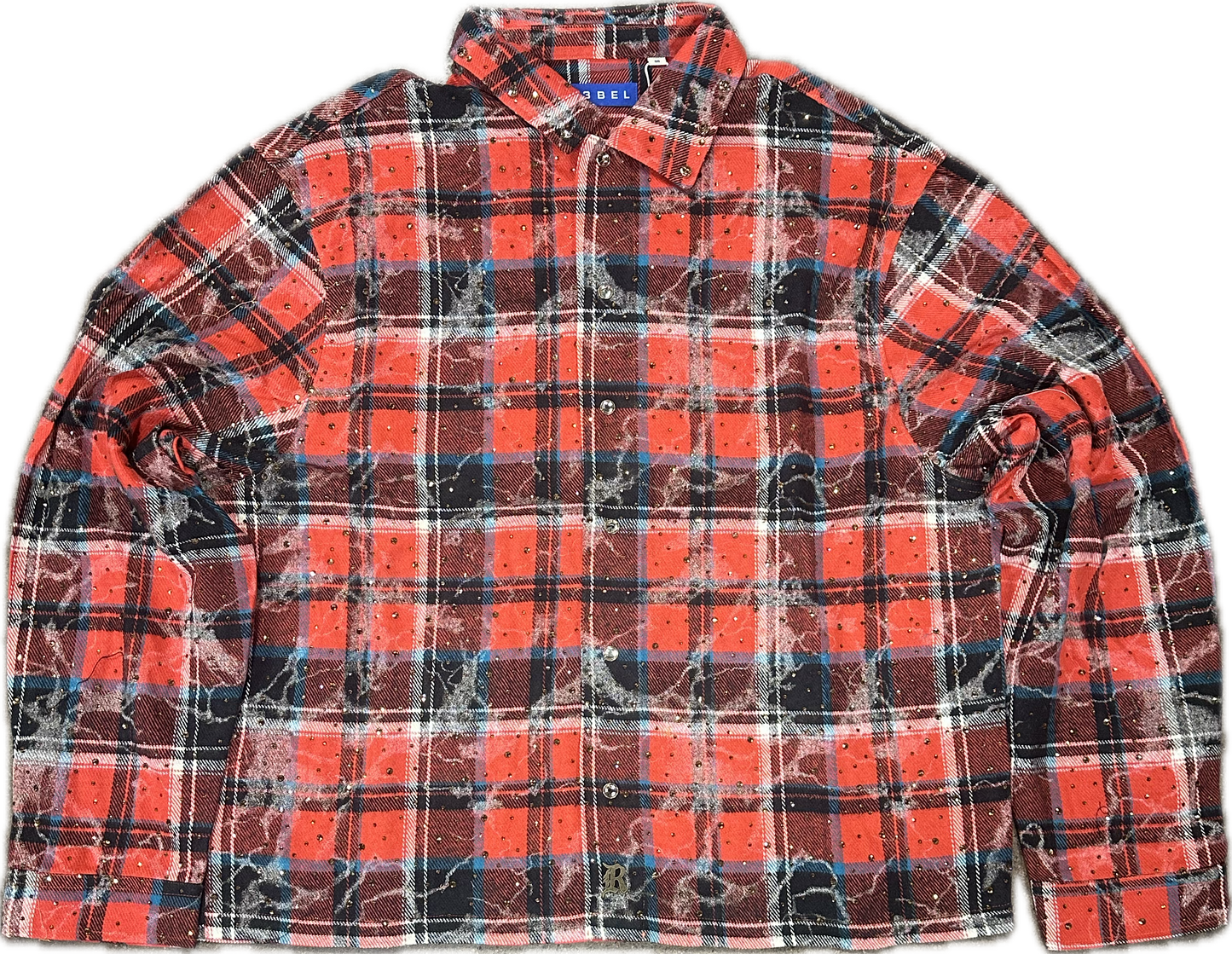 Rebel Minds Diamond  Button Down Shirt