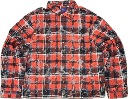 Rebel Minds Diamond  Button Down Shirt