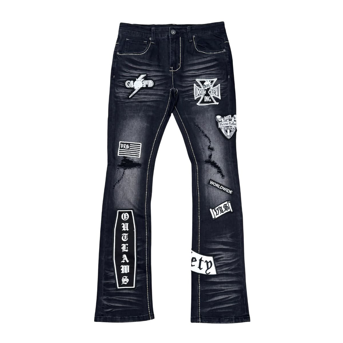 Vicious Stacked Jeans (219)