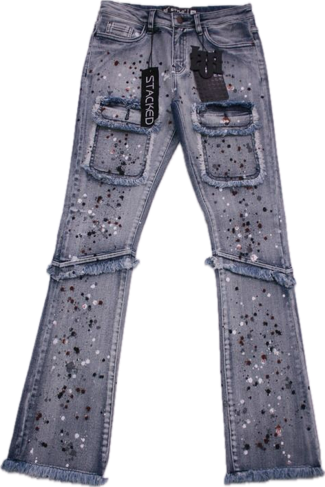 Stylo Stacked Kids Jeans