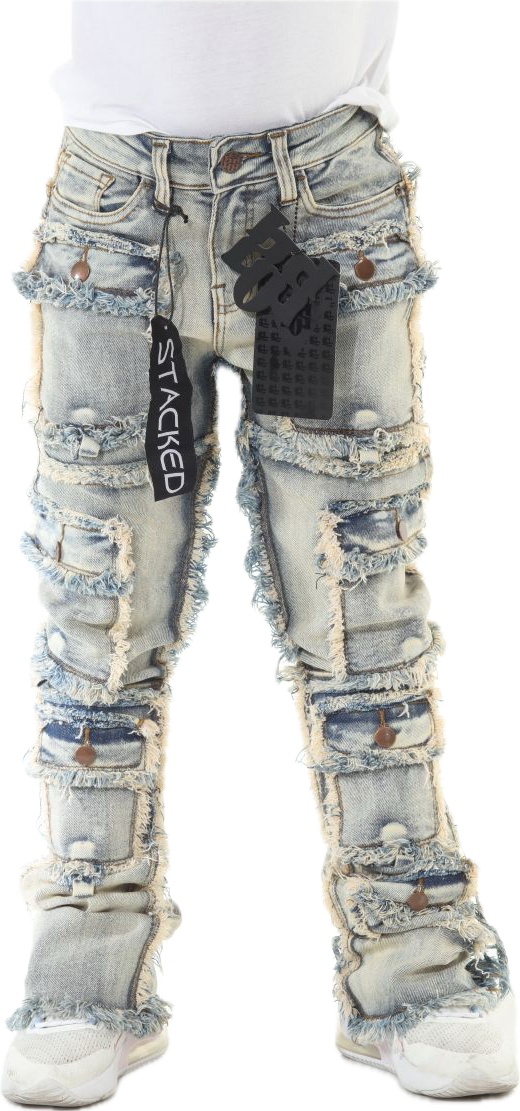 Stylo Stacked Kids Jeans
