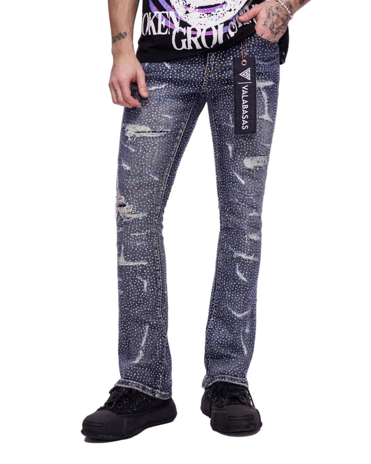 Valabasas Stacked Jeans (134 blue)