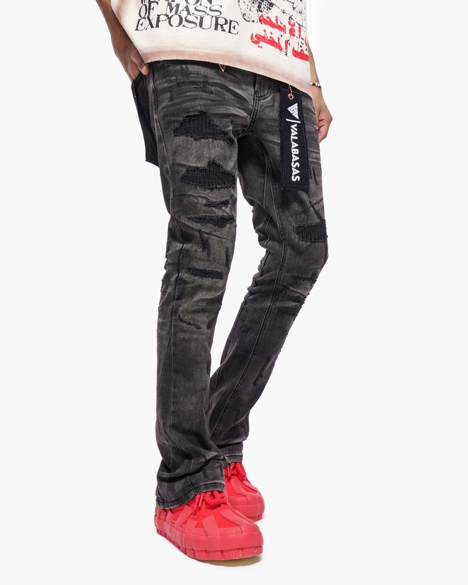 Valabasas Stacked Jeans (117)