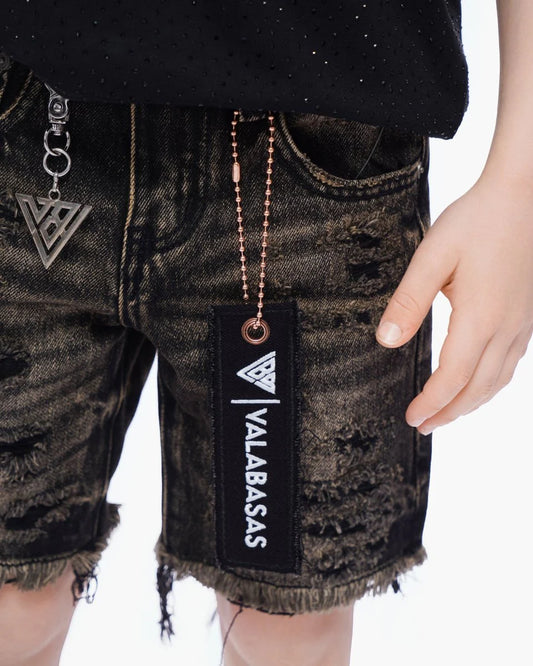 Kid's Valabasas Denim Shorts