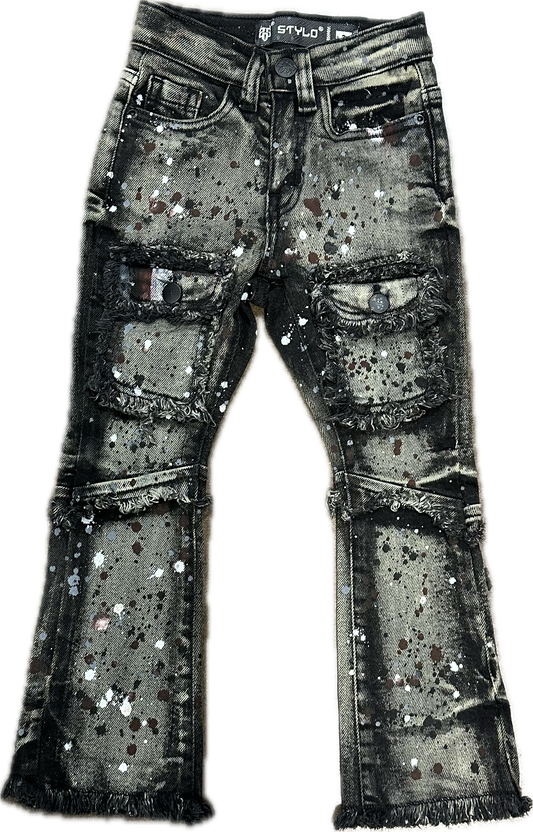 Stylo Stacked Kids Jeans