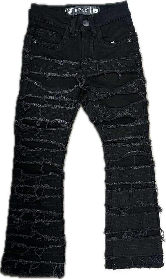 Stylo Stacked Kids Jeans