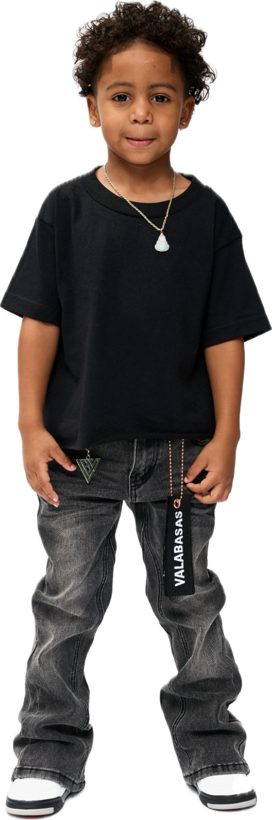 Kids Valabasas Stacked Jeans