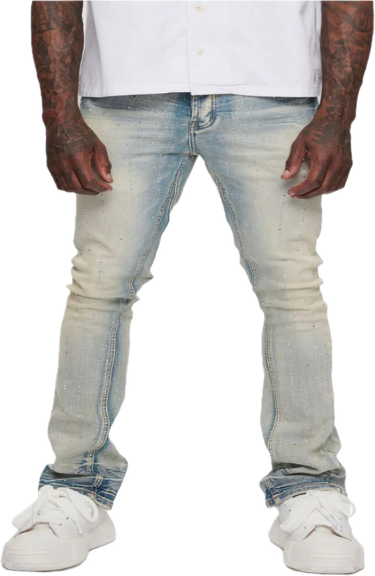 Valabasas Stacked Jeans (Diamonds)