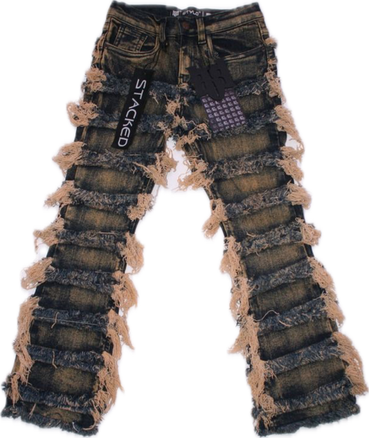 Stylo Stacked Kids Jeans