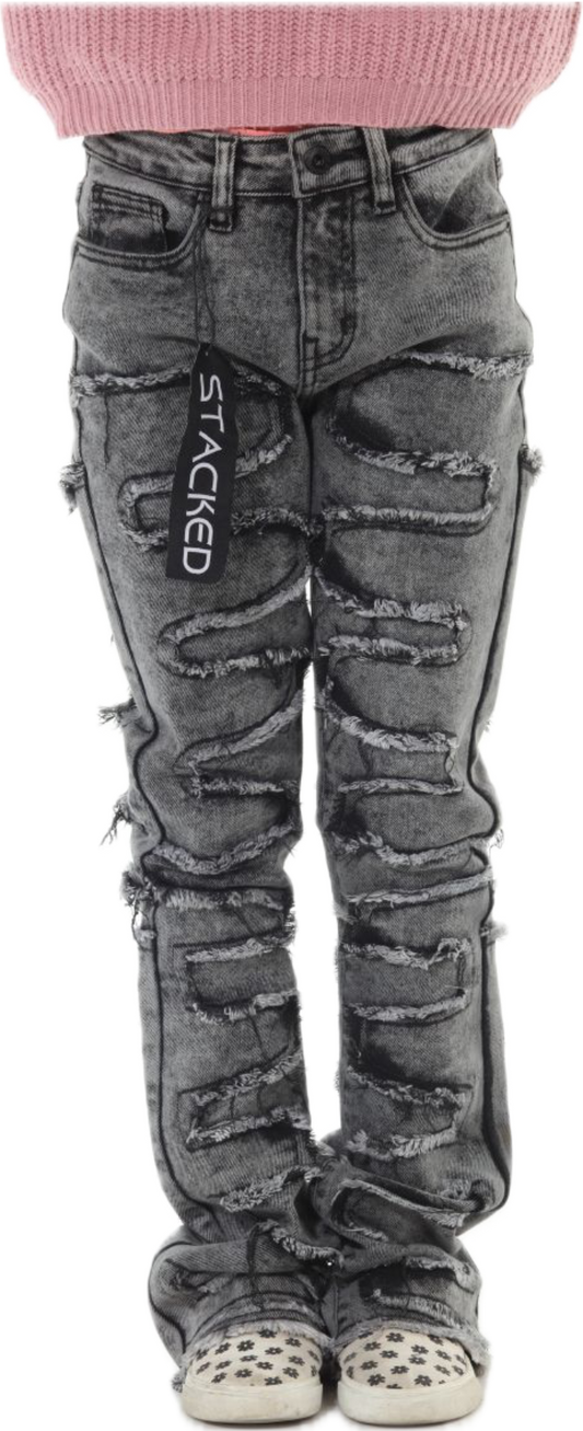 Stylo Stacked Kids Jeans