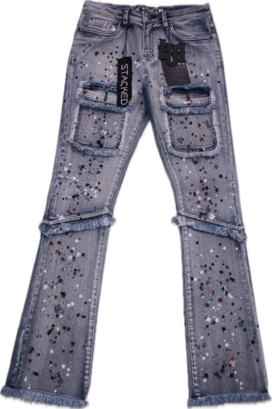 Stylo Stacked Kids Jeans