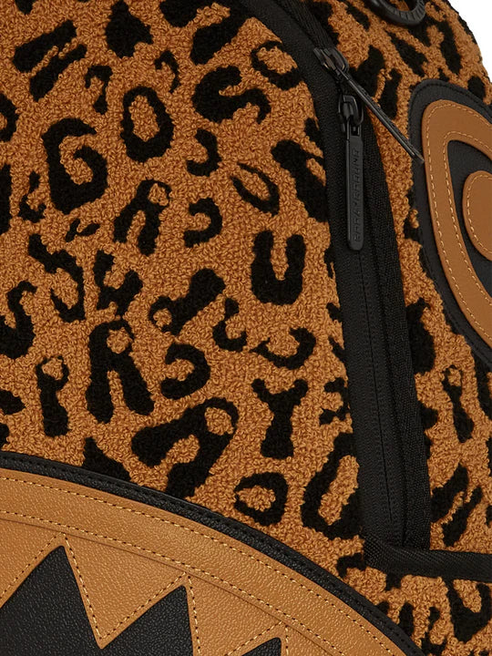 Sprayground Cheetah Chenille DLXSV Backpack
